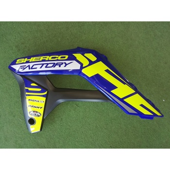 Placa radiador izquierda sherco enduro factory 2017