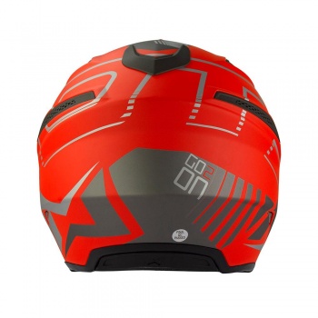 Casco MOTS GO2 ON, Rojo, S