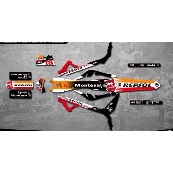 Kit adhesivos montesa 4RT repsol