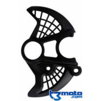 Protector disco trasero negro sherco