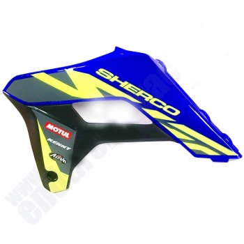 placa radiador izquierda sherco enduro factory 2022