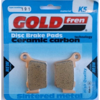 pastillas freno traseras Gold Fren K5