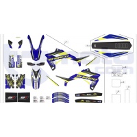 Kit adhesivos sherco enduro factory 2016