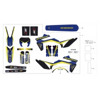 Kit adhesivos sherco enduro factory 2014