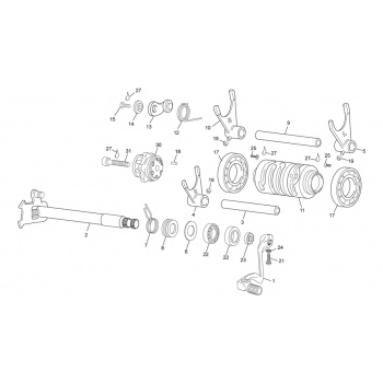 Casquillo muele selector sherco enduro 4t